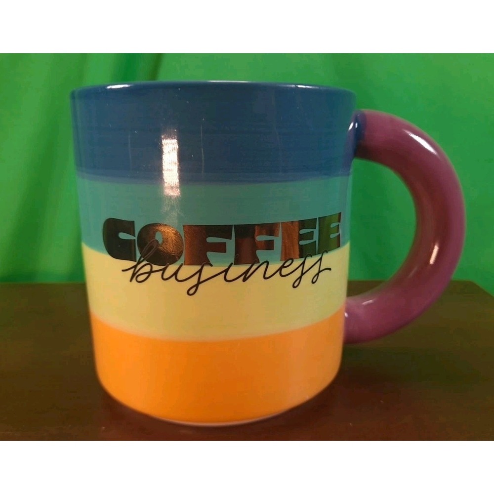 Tabitha Brown Rainbow Stripe Stoneware Coffee Business 12‎ Oz Mug Target 2025
